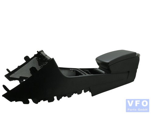 Armlehne vorne leder schwarz - armlehne,